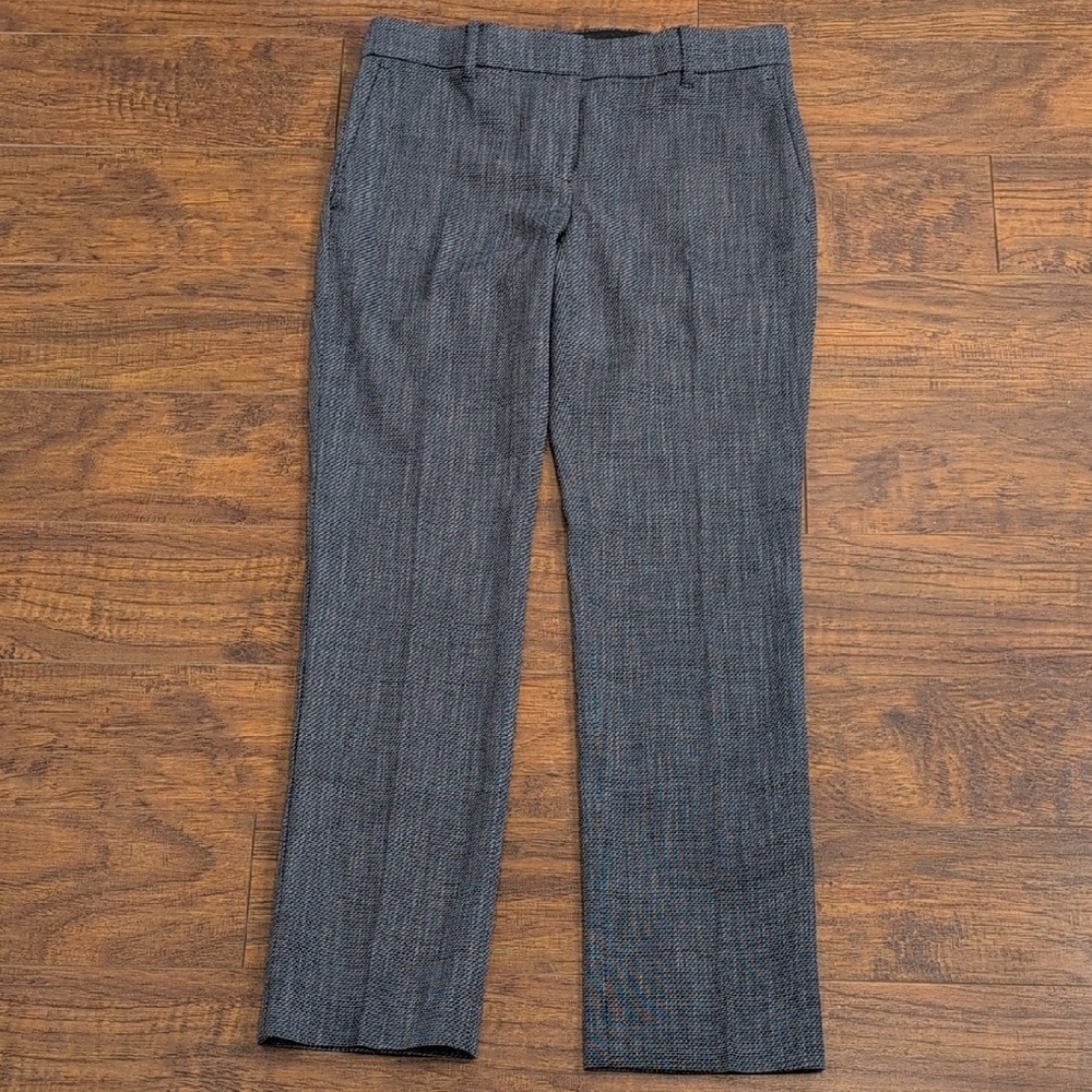Ann Taylor Petite Black and Blue Trousers